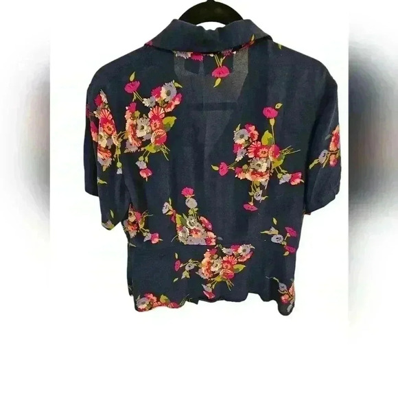 Vintage Susan Bristol Floral Button Down  Shirt and skirt set - Picture 10 of 12